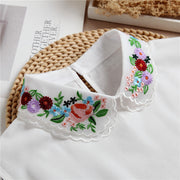 MissLacy™ Nessa Floral Embroidered Lace Collar